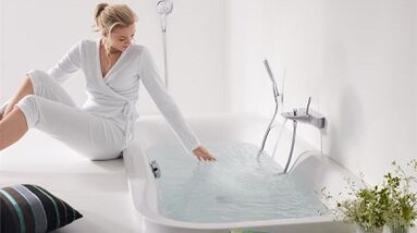Healing baths for the treatment of osteochondrosis