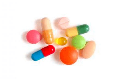Tablets for pain treatment in fingers